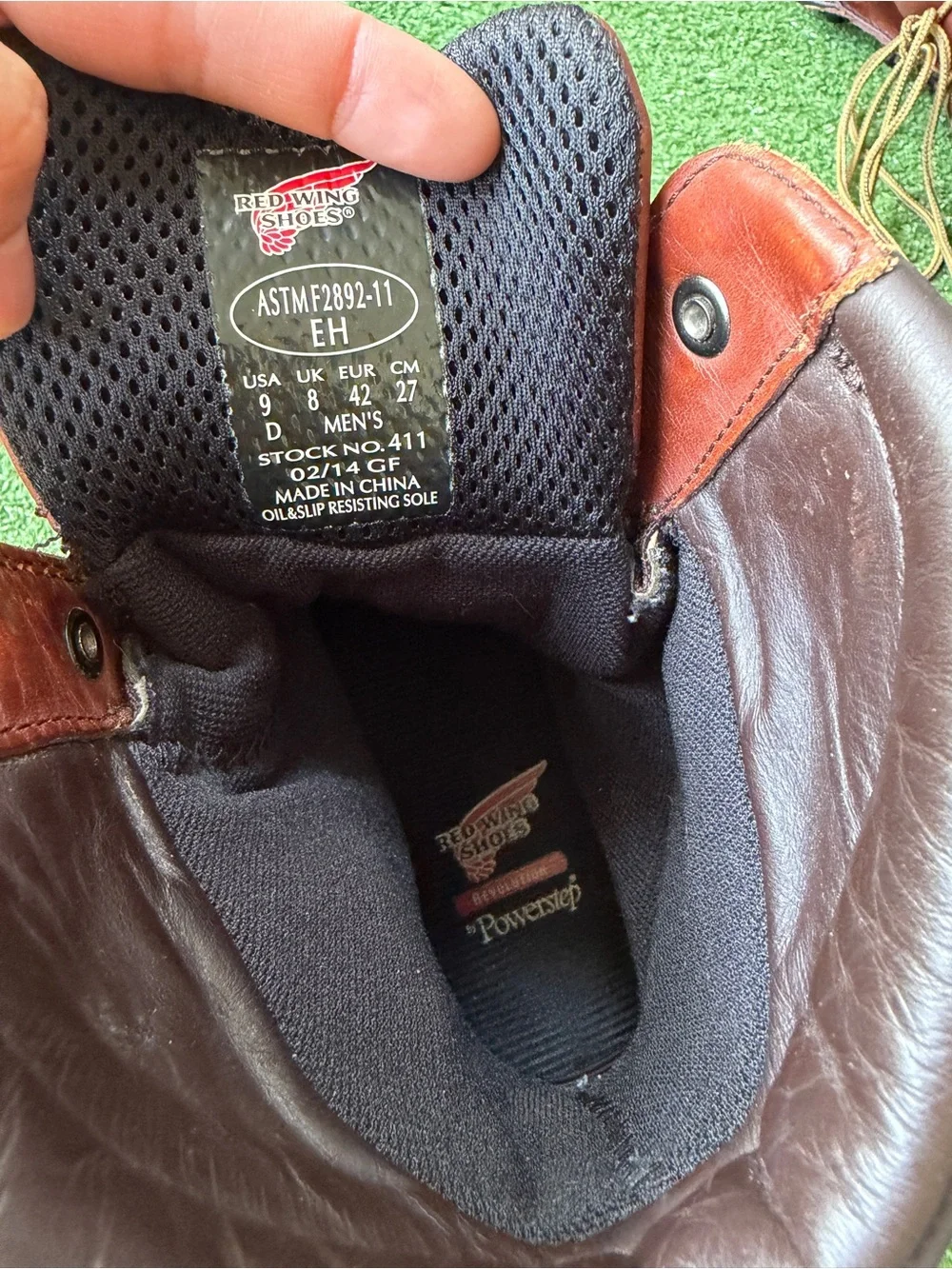 Red Wing Shoes waterproof oil